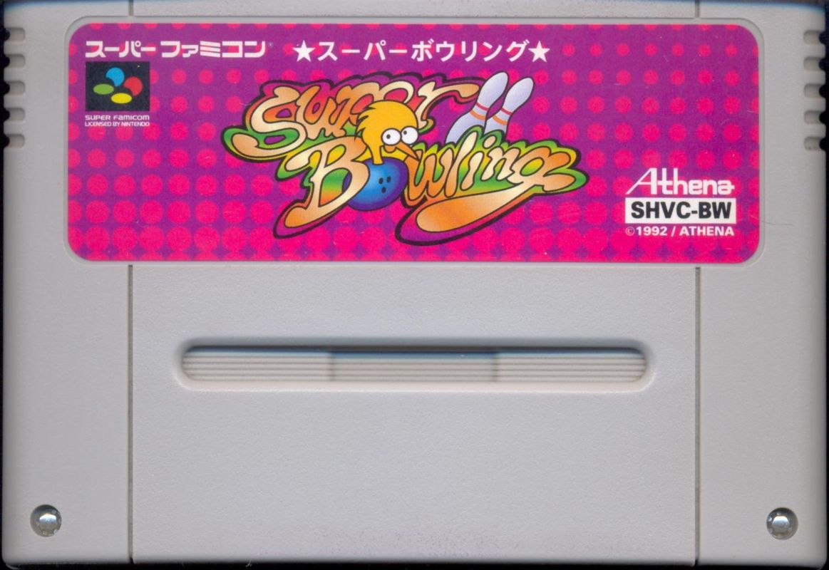 Media for Super Bowling (SNES)