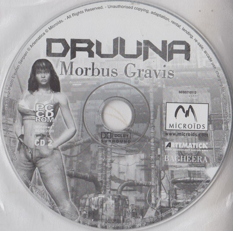 Media for Paolo Eleuteri Serpieri's Druuna: Morbus Gravis (Windows): Disc 2