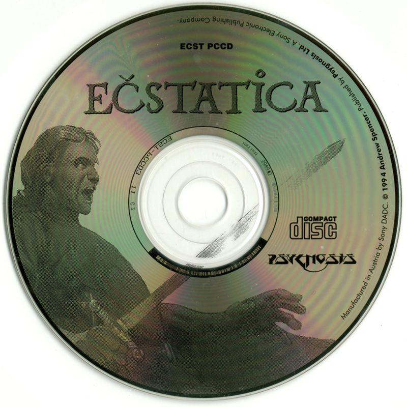 Media for Ečstatica (DOS): CD-ROM
