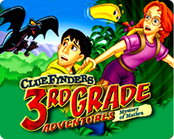 Front Cover for ClueFinders: 3rd Grade Adventures (Windows) (GameTap release)