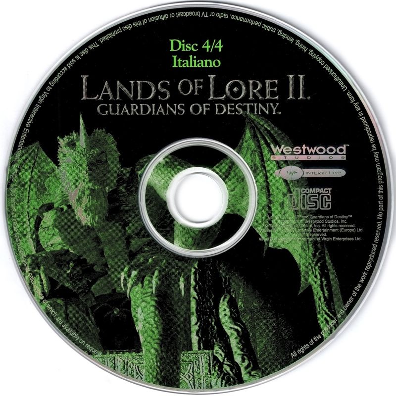 Media for Lands of Lore: Guardians of Destiny (DOS and Windows): Disc 4