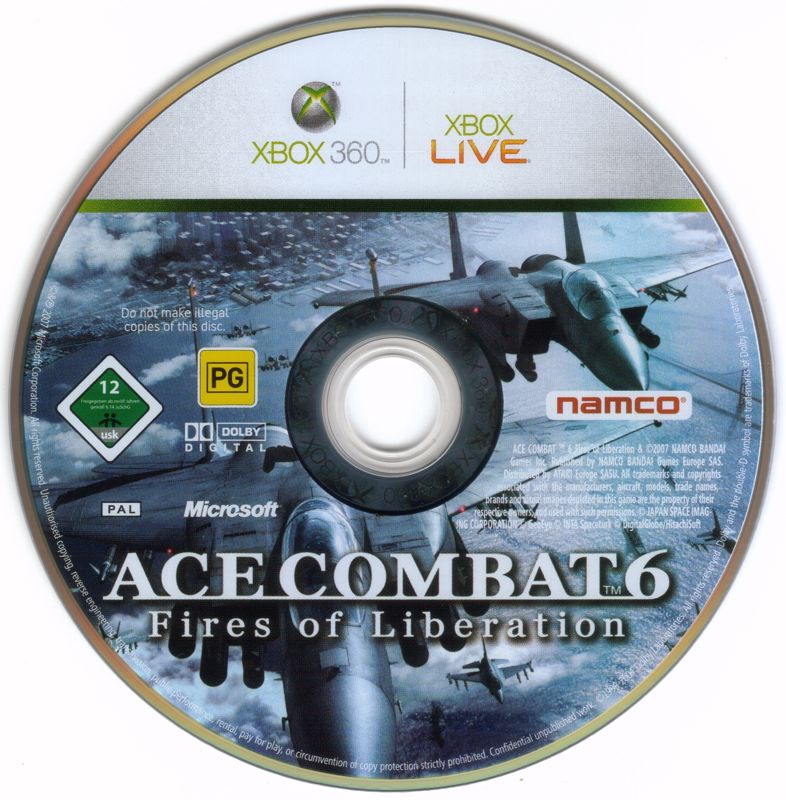 Media for Ace Combat 6: Fires of Liberation (Xbox 360)