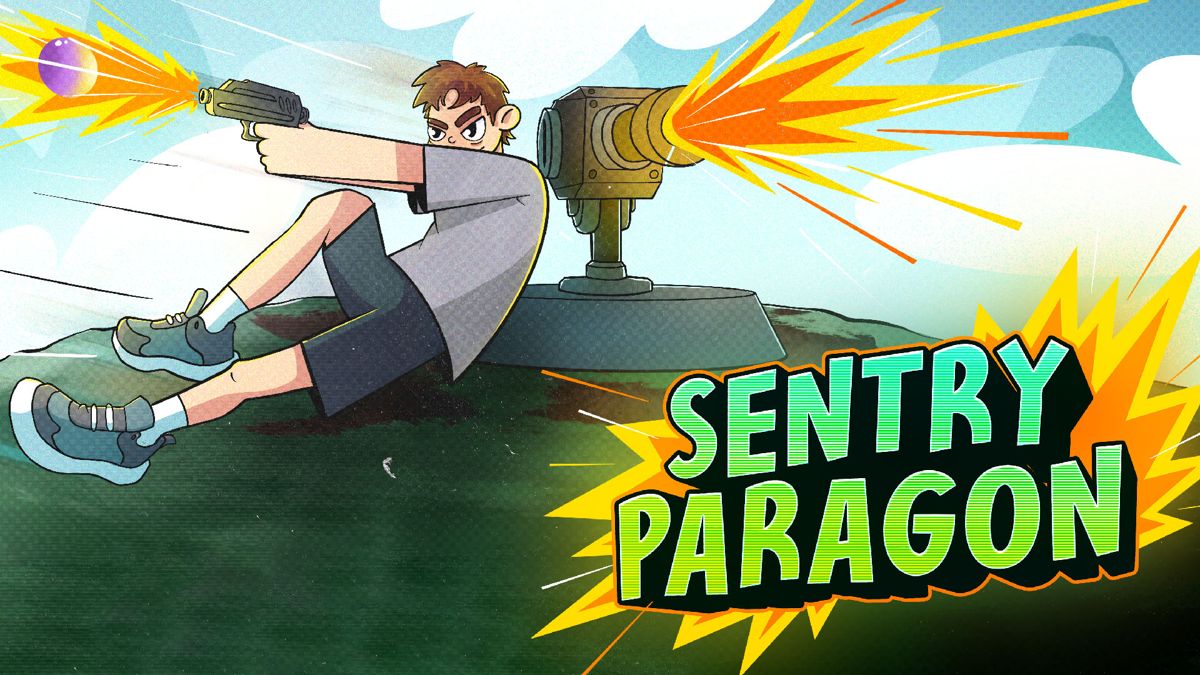 Front Cover for Sentry Paragon (Nintendo Switch) (download release)