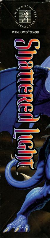 Spine/Sides for Shattered Light (Windows) (One-piece big box with gatefold cover): Left