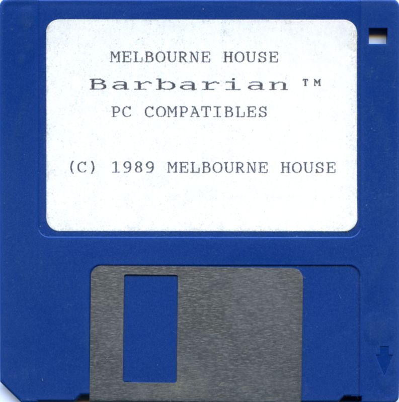 Media for Barbarian (DOS)