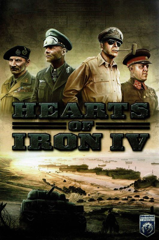 Manual for Hearts of Iron IV (Windows): Front