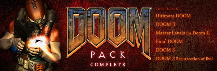 Front Cover for Doom Pack Complete (Windows) (Steam release)