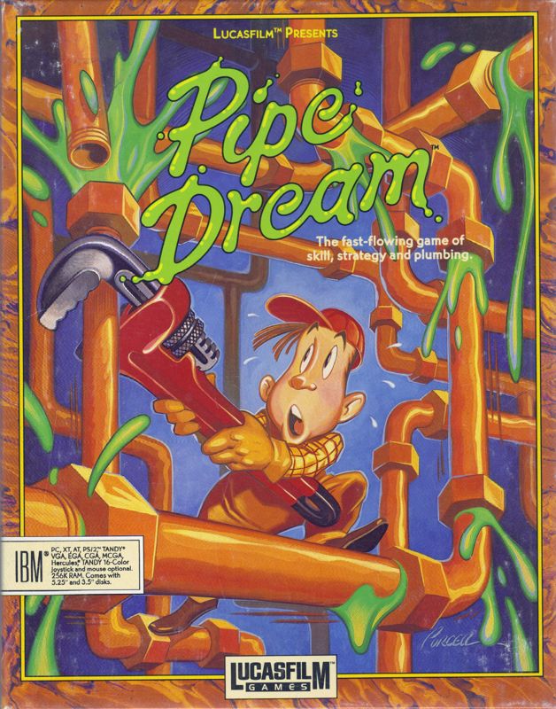 Front Cover for Pipe Dream (DOS)