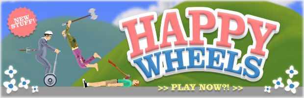 Front Cover for Happy Wheels (Browser): second version