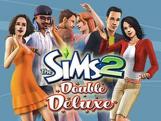 Front Cover for The Sims 2: Double Deluxe (Windows) (Direct2Drive release)