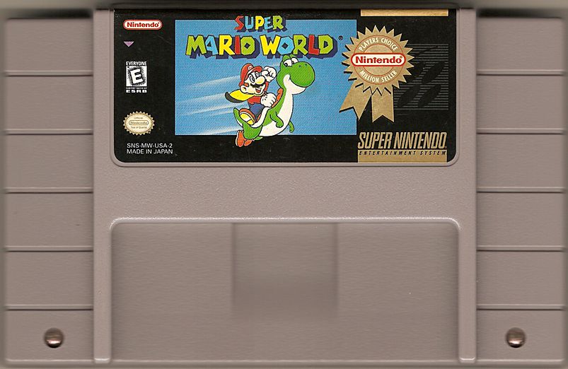 Media for Super Mario World (SNES) (Players Choice Million Seller release)