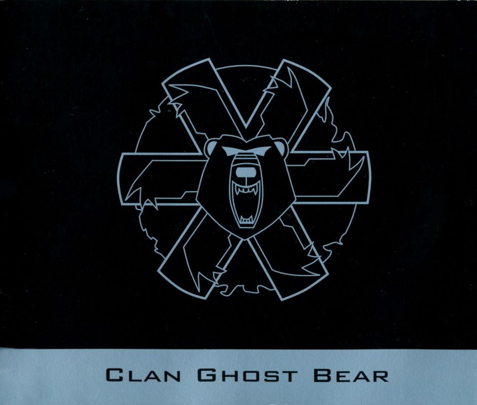 Manual for MechWarrior 2: Ghost Bear's Legacy (DOS): Front