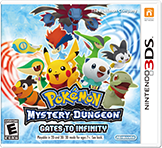 Front Cover for Pokémon Mystery Dungeon: Gates to Infinity (Nintendo 3DS) (eShop release)