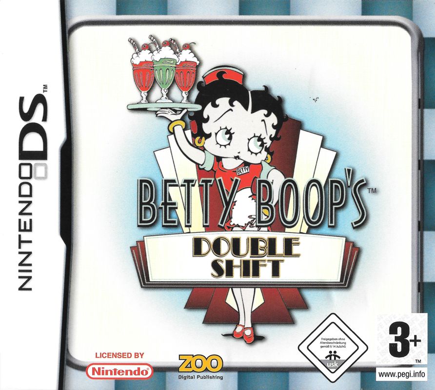 Front Cover for Betty Boop's Double Shift (Nintendo DS)