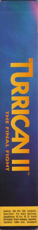 Spine/Sides for Turrican II: The Final Fight (DOS): Left