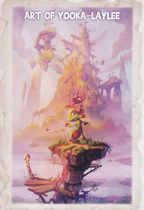 Extras for Yooka-Laylee (Kickstarter Backer Edition) (Windows): Art of Yooka-Laylee