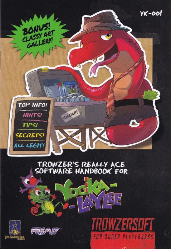 Manual for Yooka-Laylee (Kickstarter Backer Edition) (Windows)