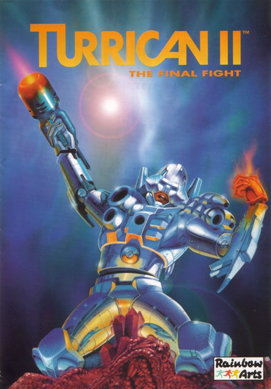 Manual for Turrican II: The Final Fight (DOS): Front