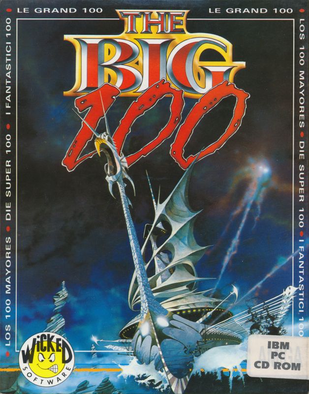 Front Cover for The Big 100 (Amiga and Commodore 64 and DOS)
