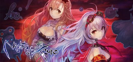 Front Cover for Nights of Azure (Windows) (Steam release)