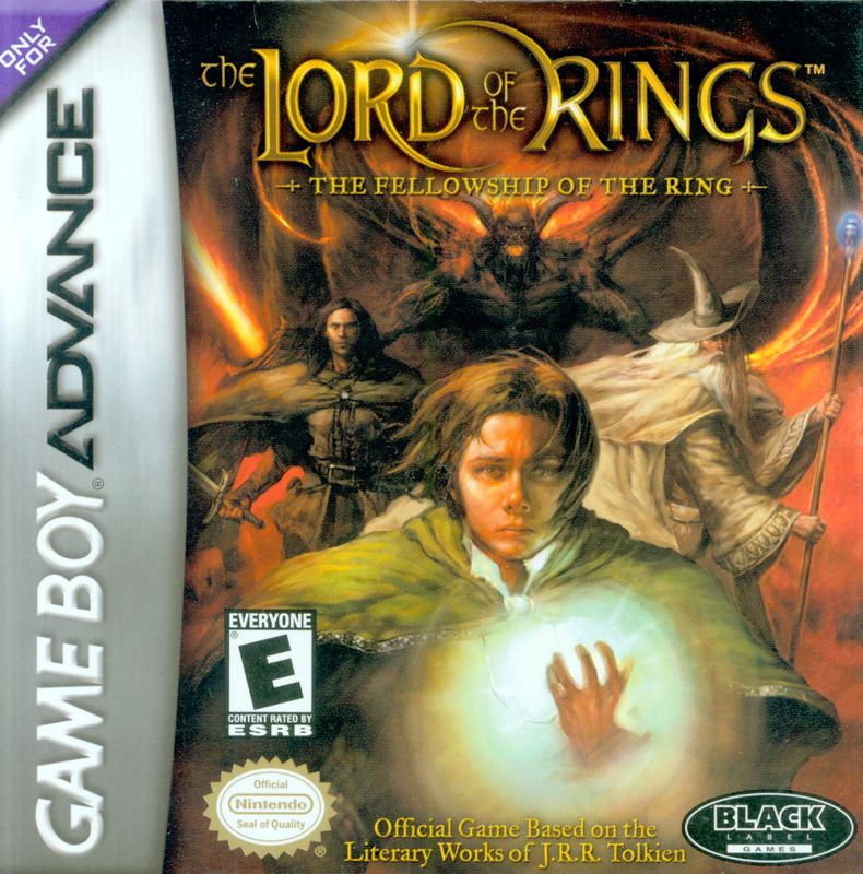 Front Cover for The Lord of the Rings: The Fellowship of the Ring (Game Boy Advance)
