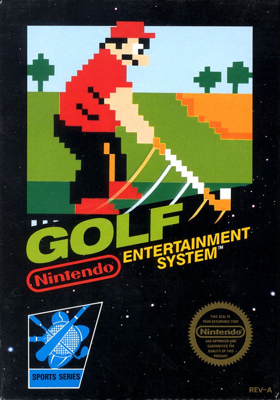 Front Cover for Golf (NES)