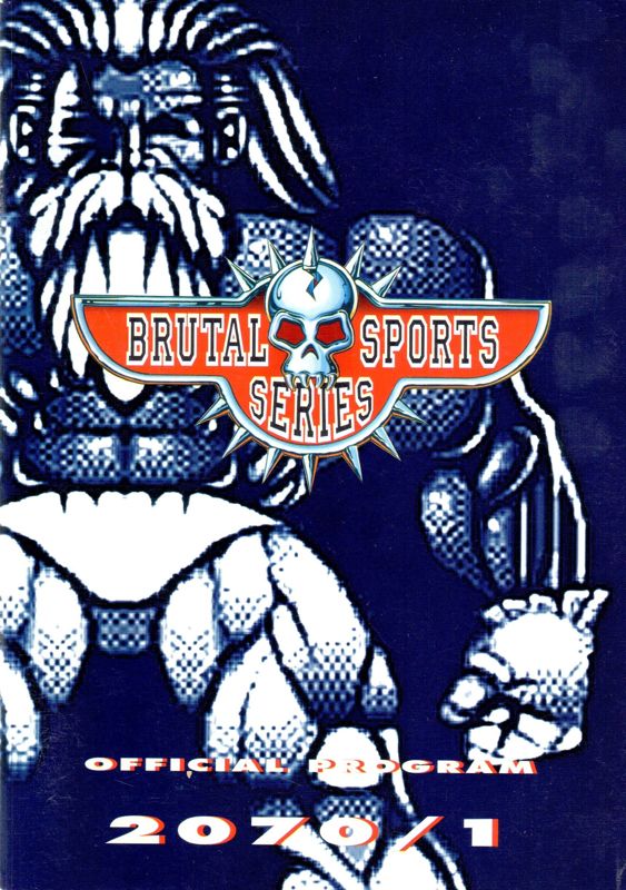 Manual for Brutal Sports Football (Amiga) (Deluxe edition - Amiga 1200 version)
