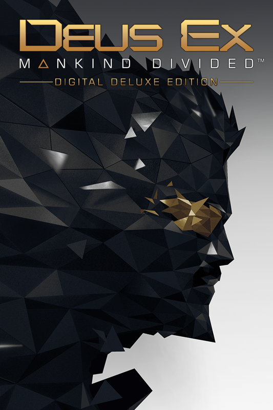 Front Cover for Deus Ex: Mankind Divided - Digital Deluxe Edition (Xbox One) (download release): second version