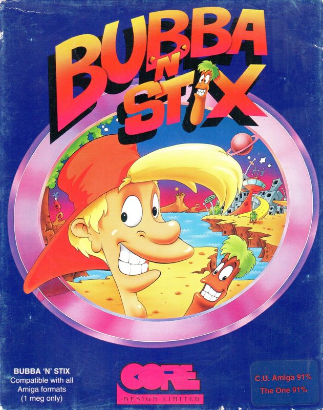 Front Cover for Bubba 'N' Stix (Amiga)