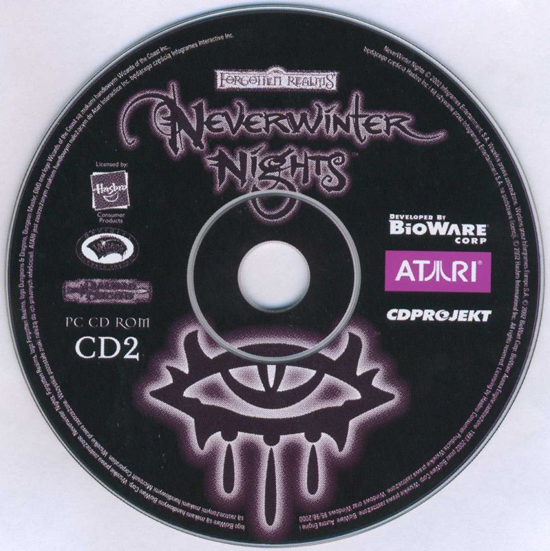 Media for Neverwinter Nights (Windows): Disc 2