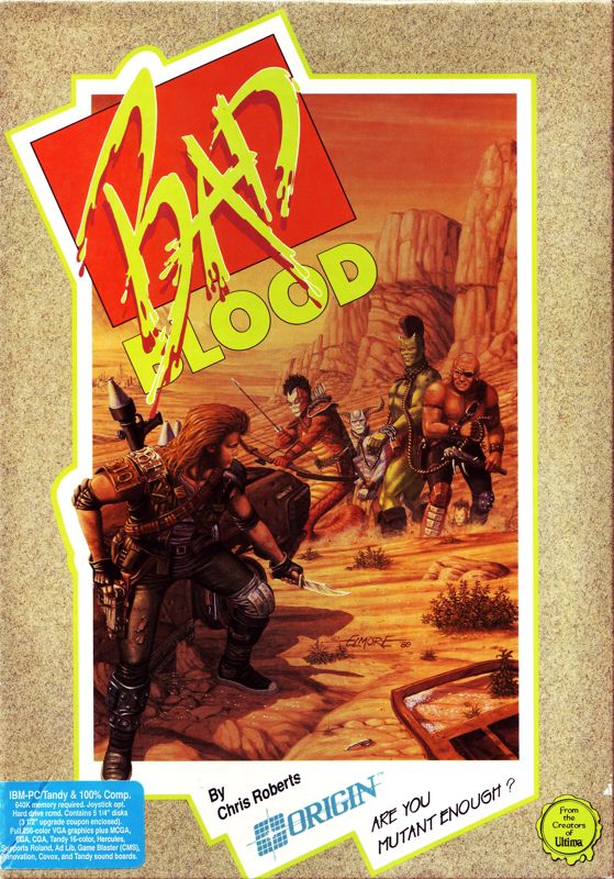 Front Cover for Bad Blood (DOS)