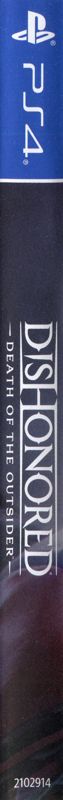 Spine/Sides for Dishonored: Death of the Outsider (PlayStation 4)
