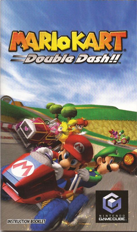 Manual for Mario Kart: Double Dash!! (Special Edition) (GameCube): Front