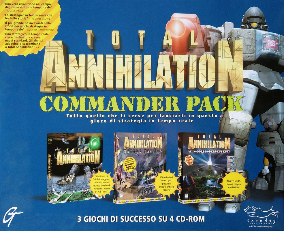 Front Cover for Total Annihilation: Commander Pack (Windows)
