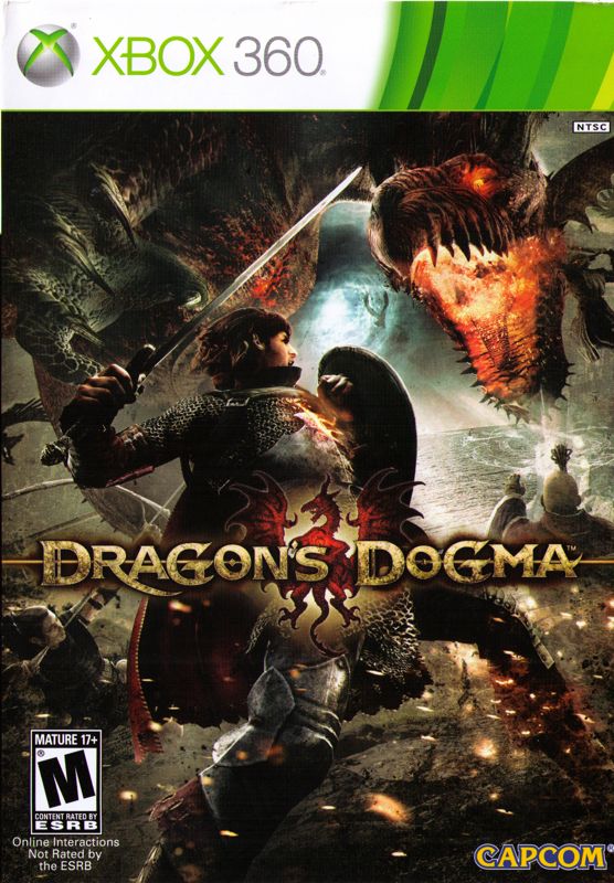 Manual for Dragon's Dogma (Xbox 360): Front