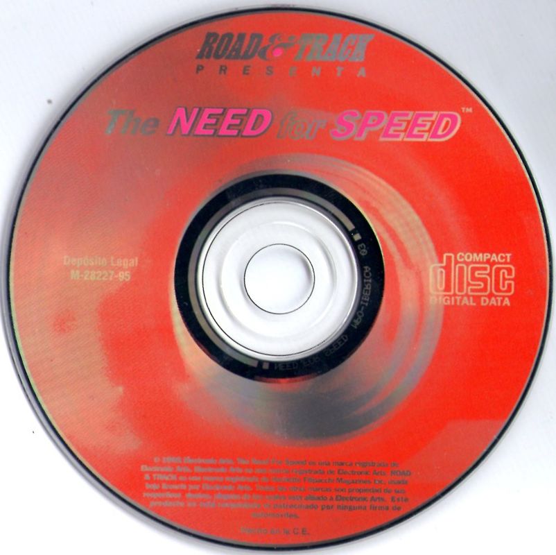 Media for The Need for Speed (DOS)