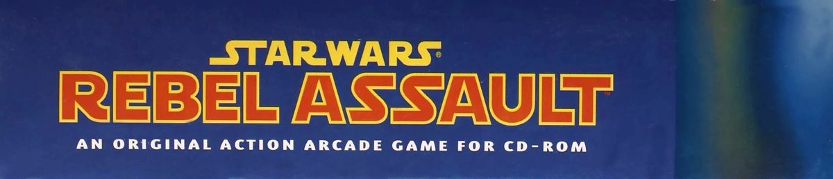 Spine/Sides for Star Wars: Rebel Assault (DOS): Top