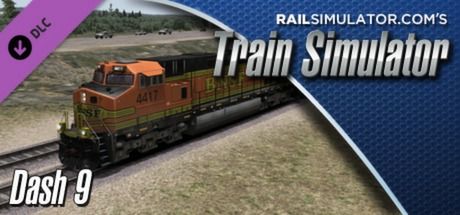 Front Cover for Railsimulator.com's Train Simulator: Dash 9 (Windows) (Steam release)