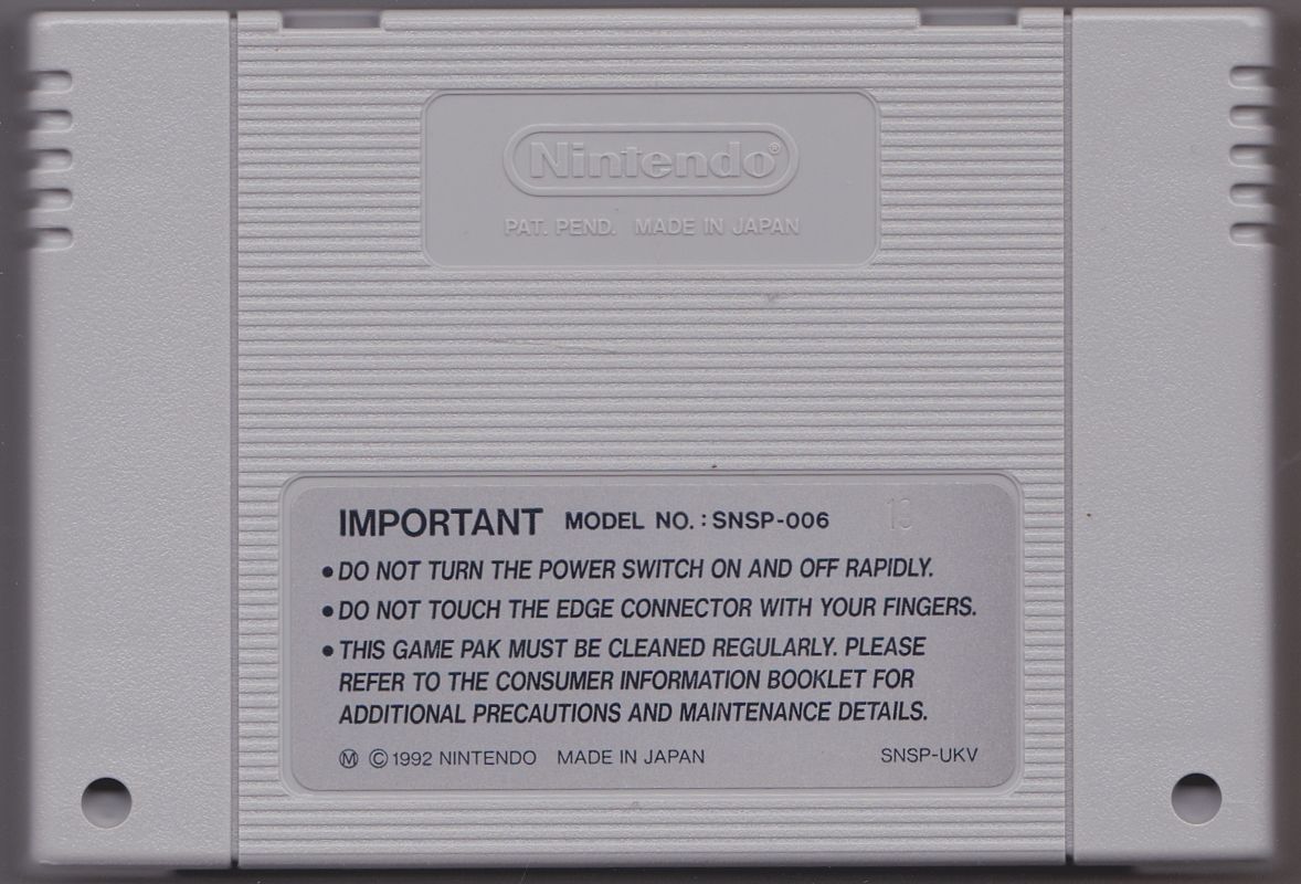 Media for Kirby's Dream Course (SNES): Back