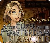 Front Cover for Youda Legend: The Curse of the Amsterdam Diamond (Macintosh and Windows) (Big Fish Games release)