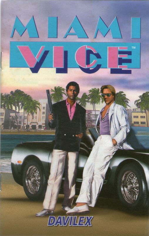 Manual for Miami Vice (Windows): Front