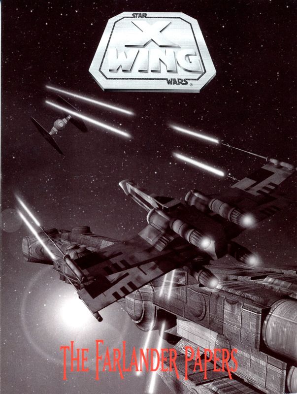 Extras for Star Wars: X-Wing (DOS): FarLander Papers - Front