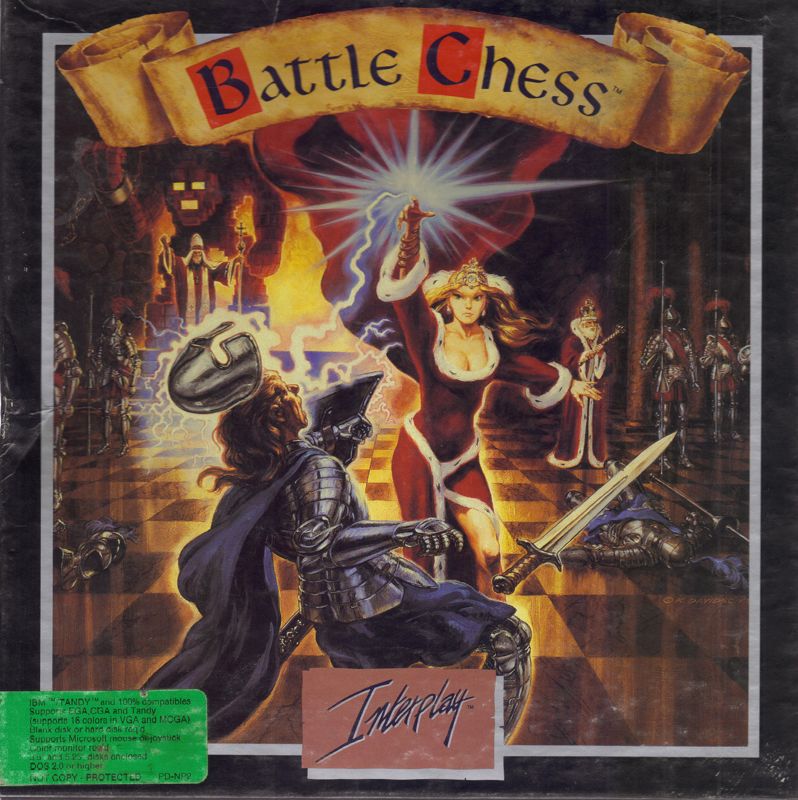 Front Cover for Battle Chess (DOS) (Original release)