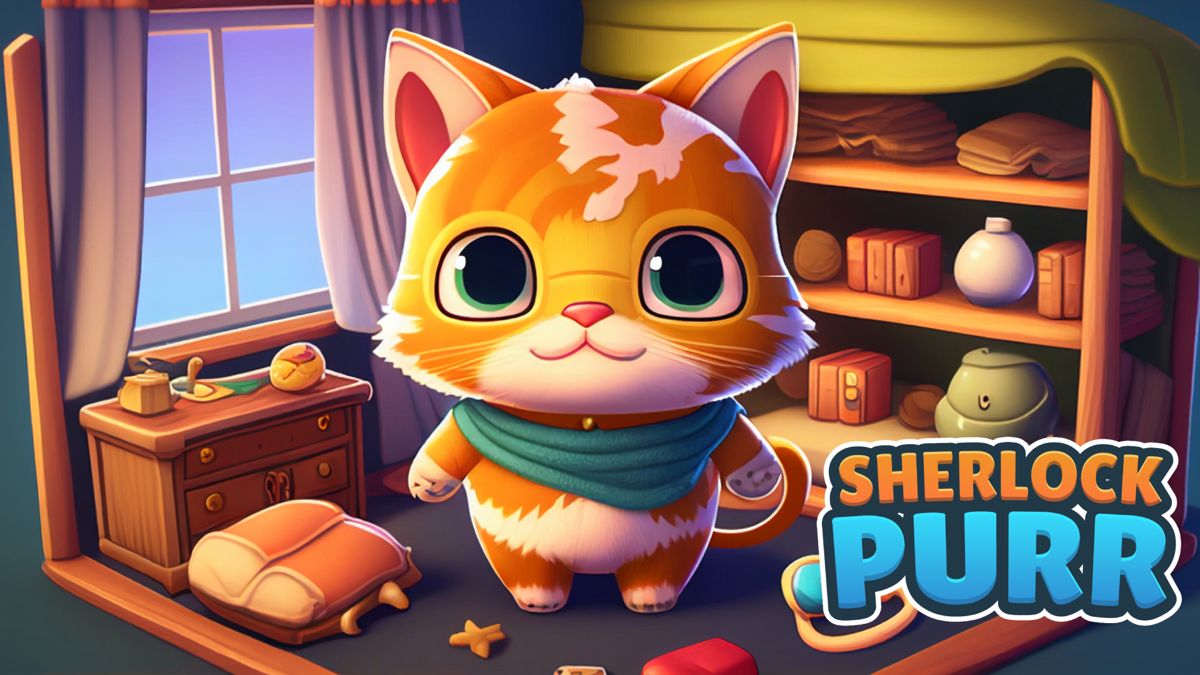 Front Cover for Sherlock Purr (Nintendo Switch) (download release)