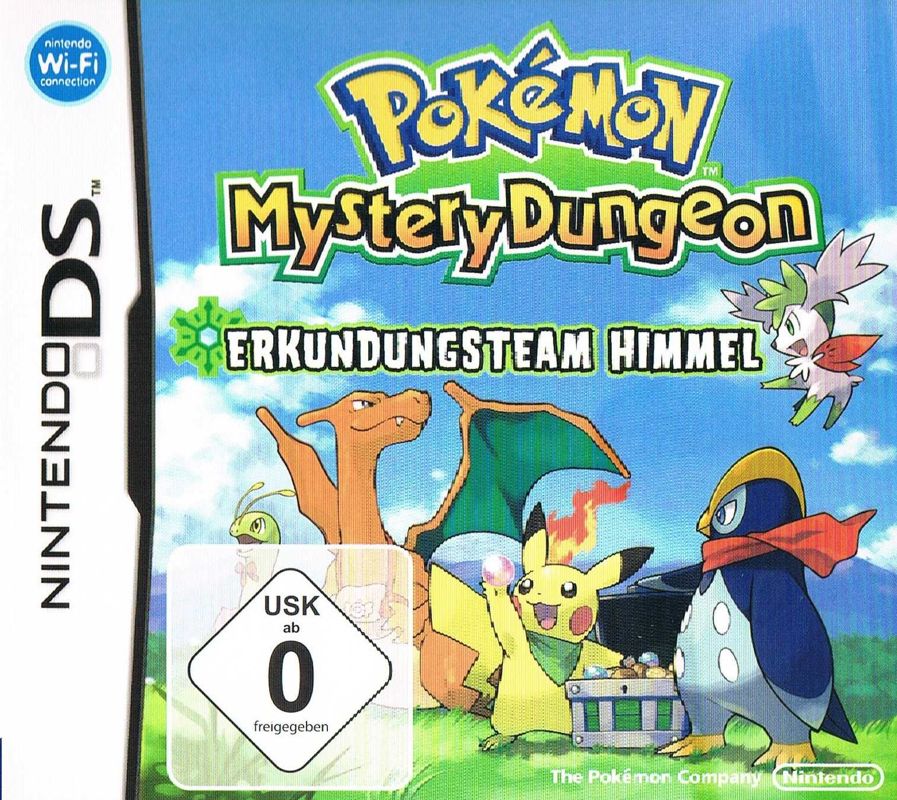 Front Cover for Pokémon Mystery Dungeon: Explorers of Sky (Nintendo DS)