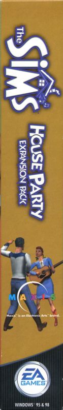 Spine/Sides for The Sims: House Party (Windows): Right