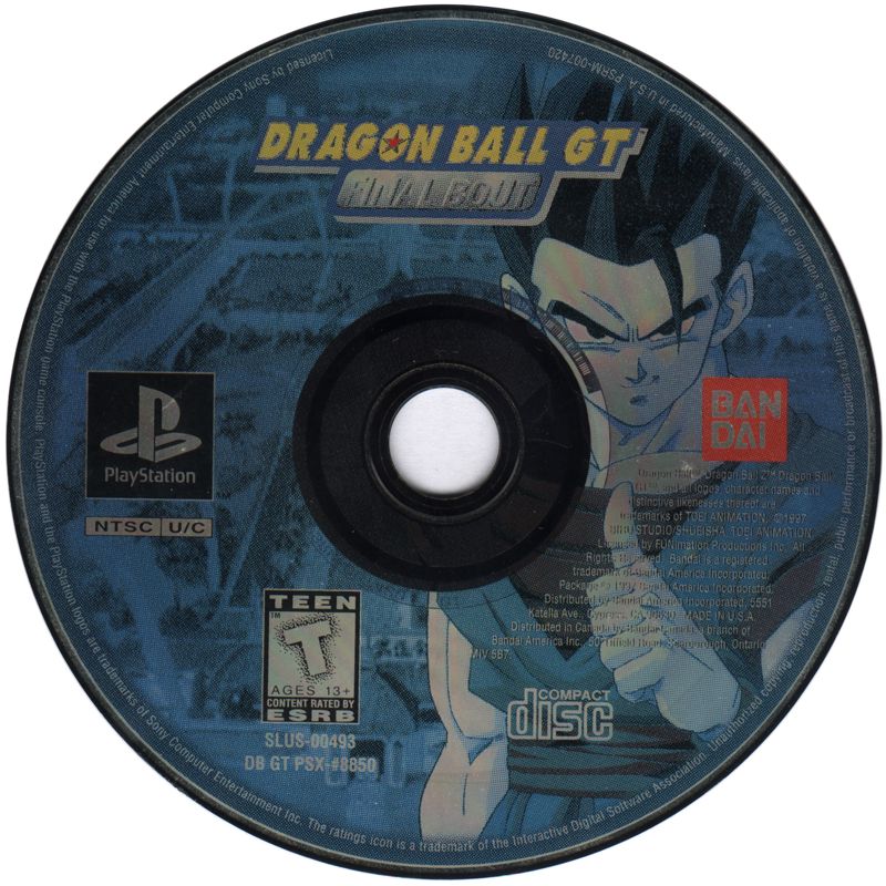 Media for Dragon Ball GT: Final Bout (PlayStation)