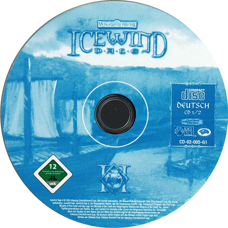 Media for Icewind Dale: The Ultimate Collection (Windows): Icewind Dale II - Disc 1