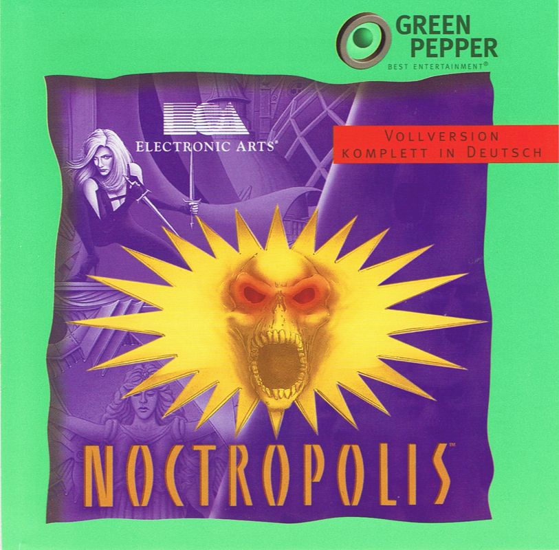 Front Cover for Noctropolis (DOS) (Green Pepper release (#33))