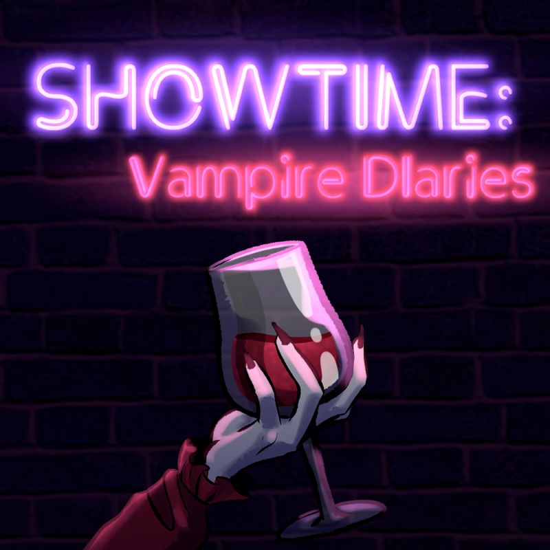 Front Cover for Showtime: Vampire Diaries (Nintendo Switch) (download release)